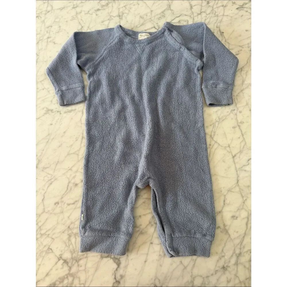 Paige Lauren Sz 18/24 Romper One Piece Periwinkle Blue
